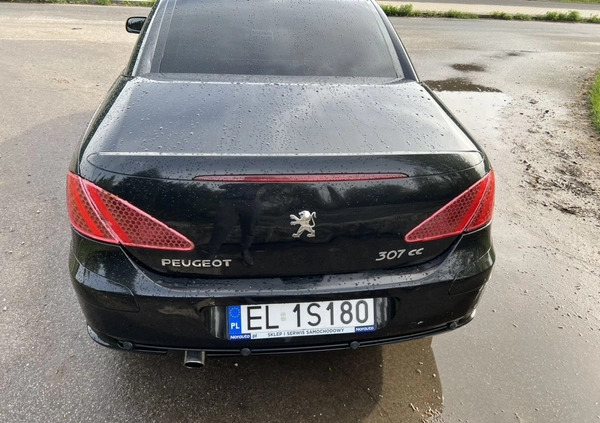 Peugeot 307 CC cena 7500 przebieg: 206343, rok produkcji 2005 z Łódź małe 497